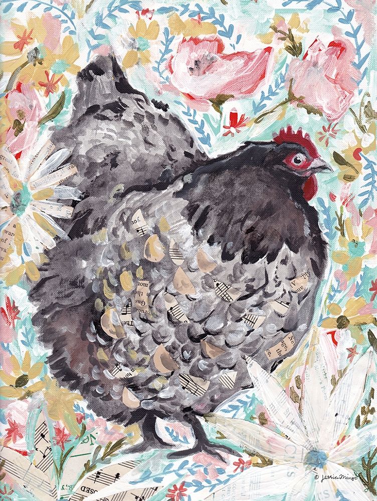Gerty the Hen art print by Jessica Mingo for $57.95 CAD