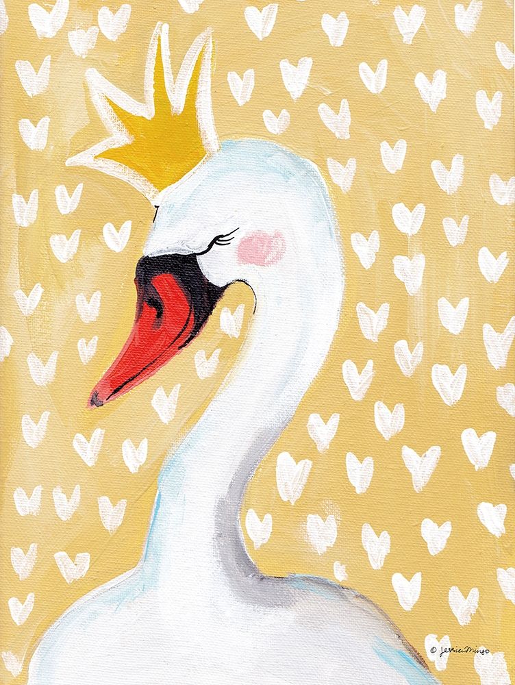 Princess Swan art print by Jessica Mingo for $57.95 CAD