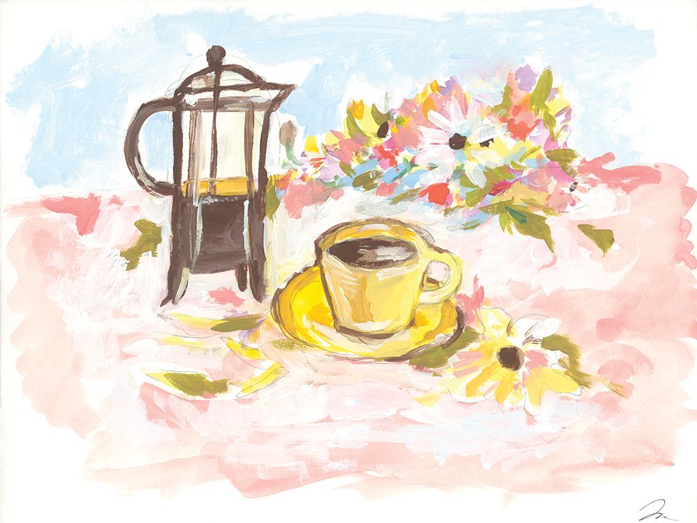 A Good Morning for Coffee   art print by Jessica Mingo for $57.95 CAD