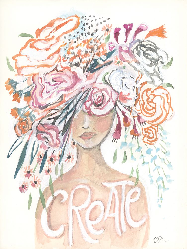 Floral Crown art print by Jessica Mingo for $57.95 CAD
