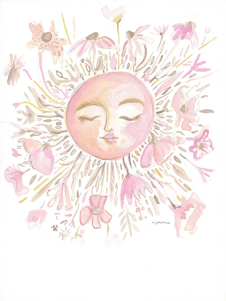 Boho Sun art print by Jessica Mingo for $57.95 CAD