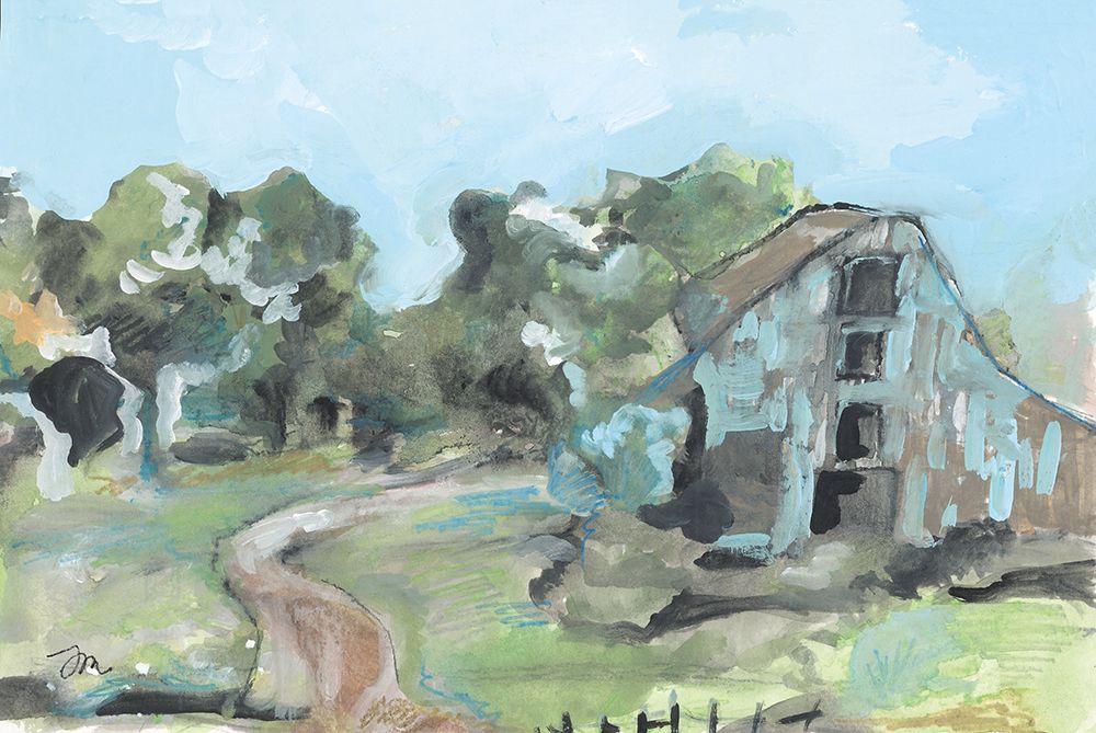 Lost Creek Farm art print by Jessica Mingo for $57.95 CAD
