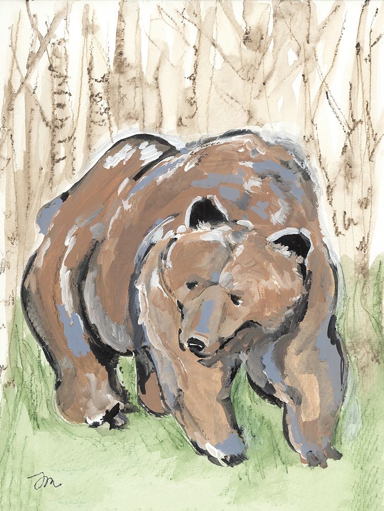 Brownie the Bear art print by Jessica Mingo for $57.95 CAD