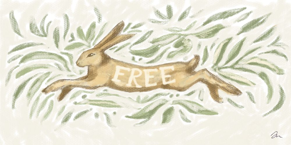 Hare in Motion art print by Jessica Mingo for $57.95 CAD