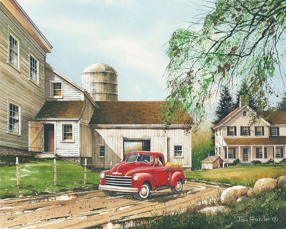 Rural Living art print by John Rossini for $57.95 CAD