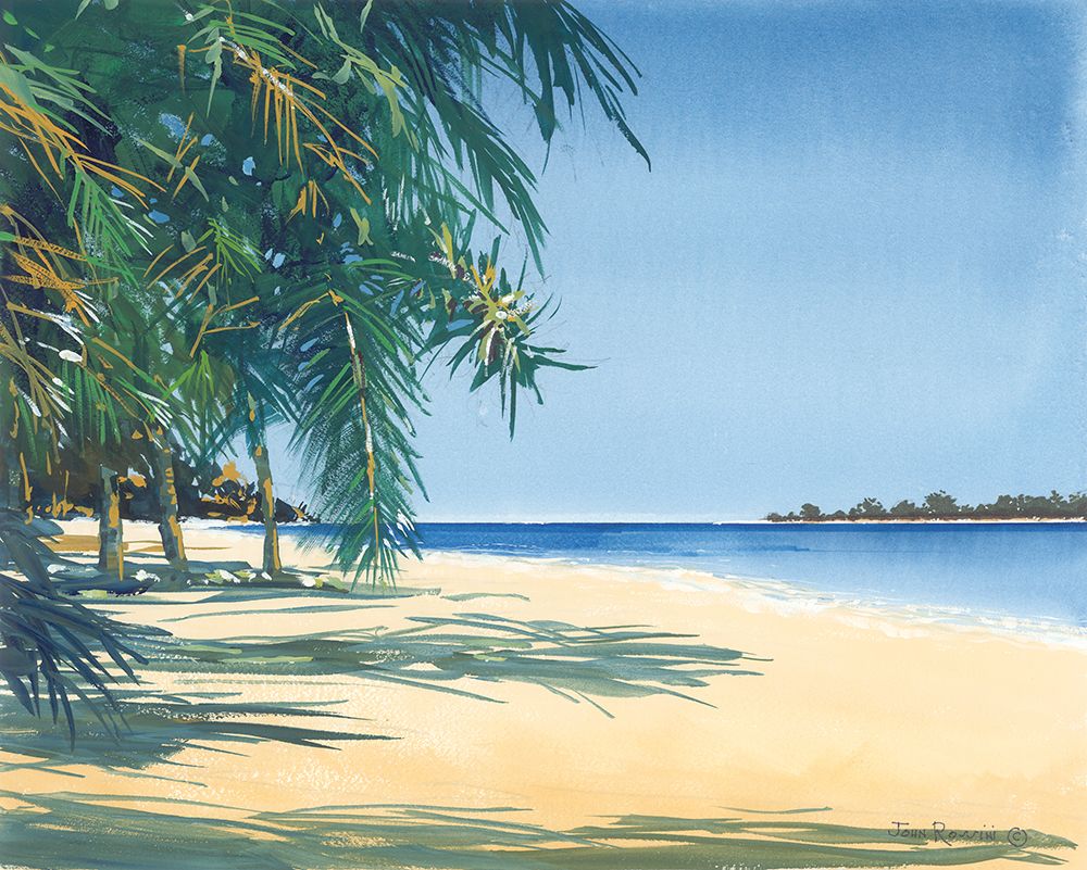 Tropic Solitude art print by John Rossini for $57.95 CAD