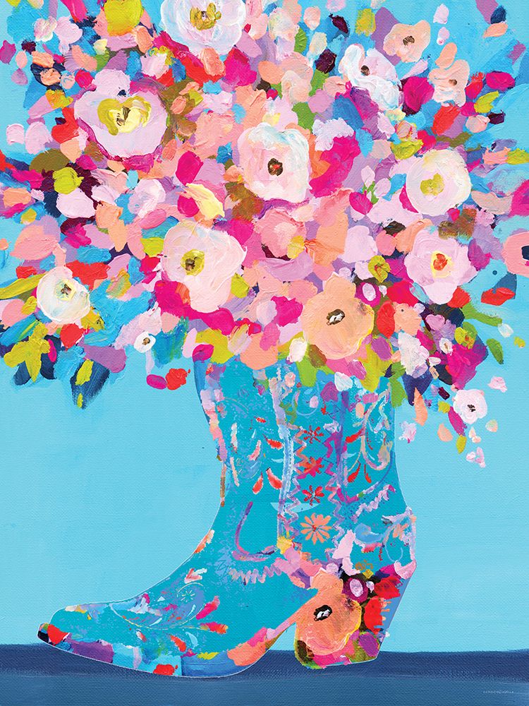 Cowgirl Dabs art print by Kamdon Kreations for $57.95 CAD