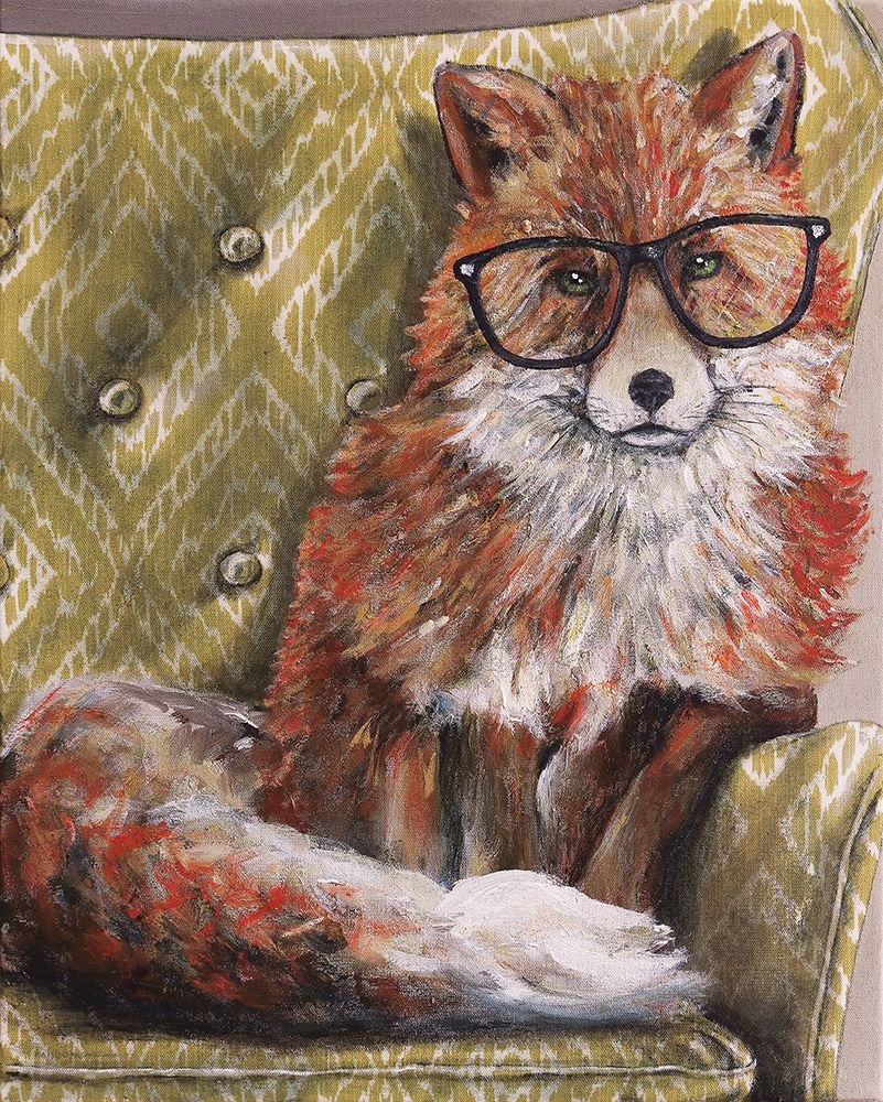 Im so Foxie art print by Kamdon Kreations for $57.95 CAD