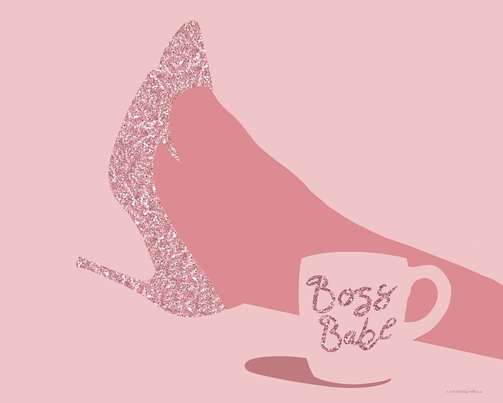 Boss Babes Sparkle art print by Kamdon Kreations for $57.95 CAD