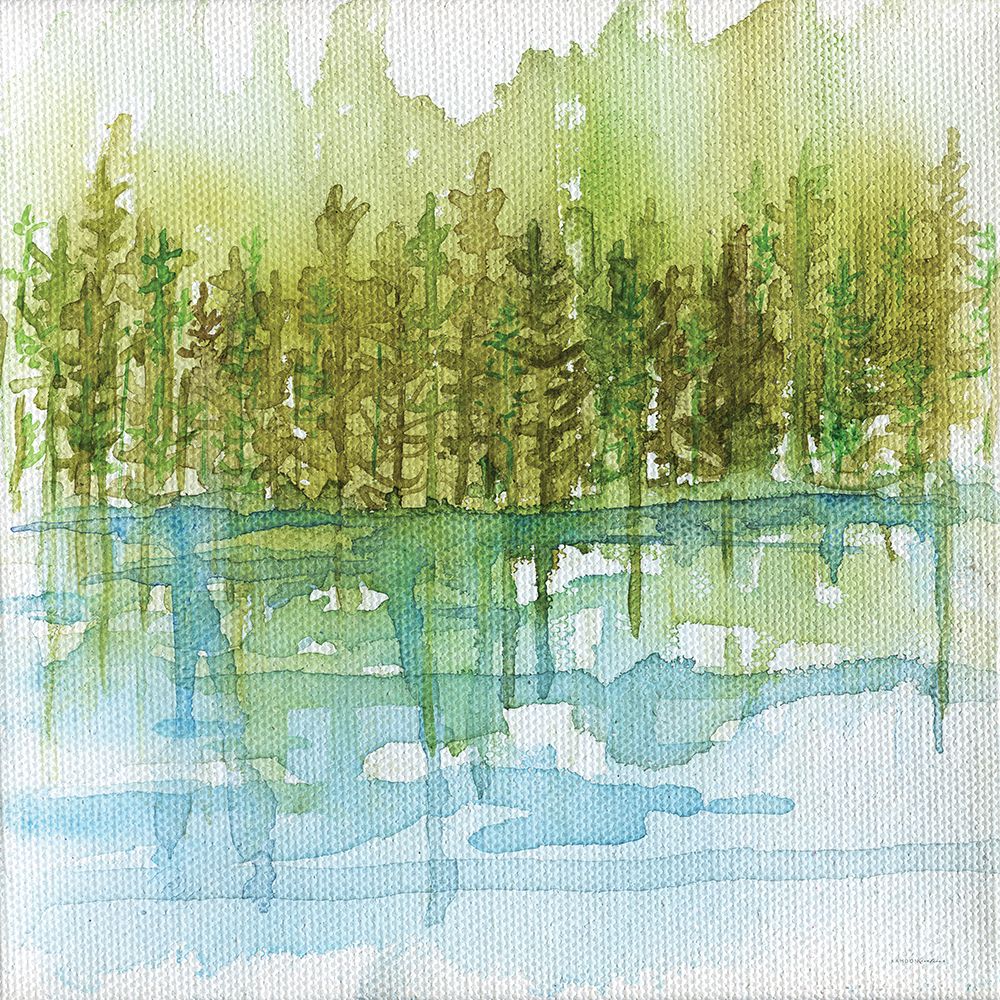 Forest Reflections art print by Kamdon Kreations for $57.95 CAD