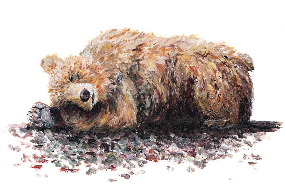Long Winters Nap art print by Kamdon Kreations for $57.95 CAD