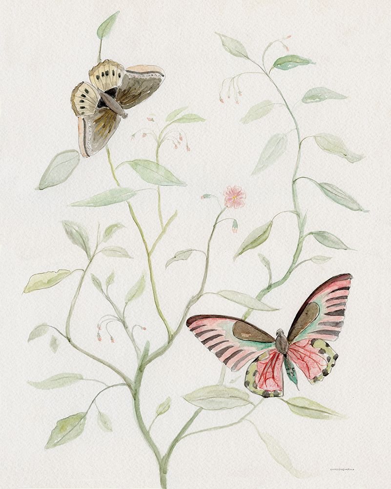 Butterfly Tree art print by Kamdon Kreations for $57.95 CAD