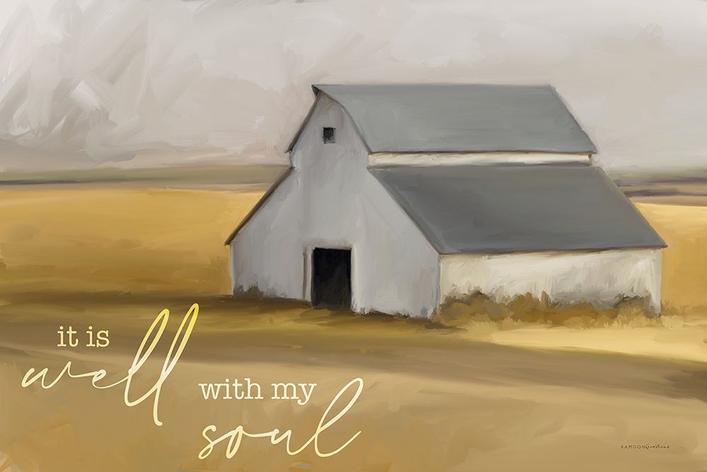 It is Well with My Soul art print by Kamdon Kreations for $57.95 CAD