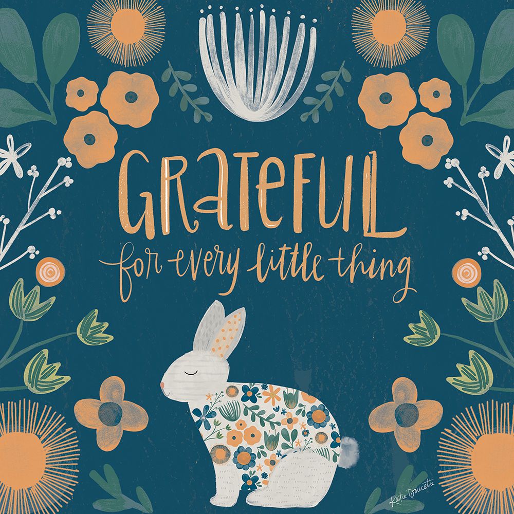 Grateful for Every Little Thing art print by Katie Doucette for $57.95 CAD