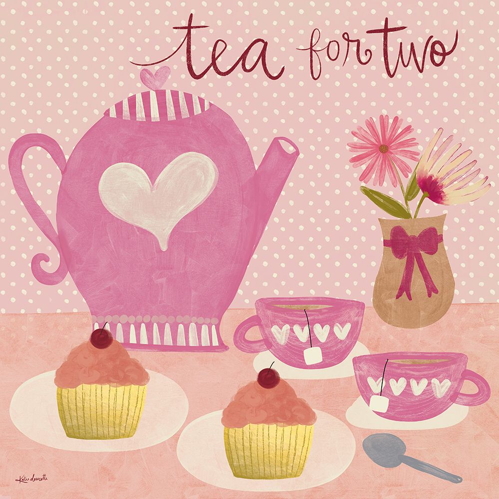 Tea for Two art print by Katie Doucette for $57.95 CAD