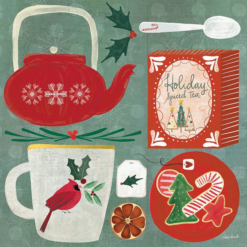 Holiday Spiced Tea art print by Katie Doucette for $57.95 CAD