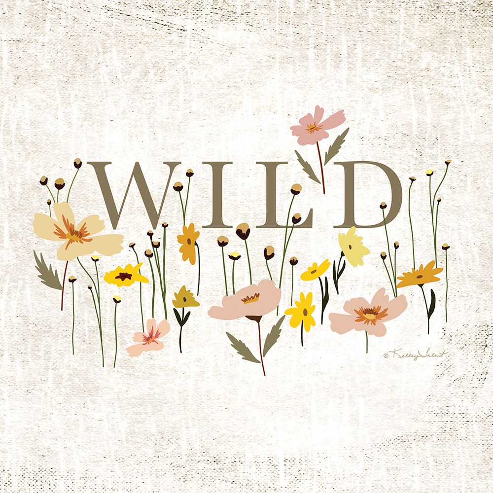 Wildflowers art print by Kelley Talent for $57.95 CAD