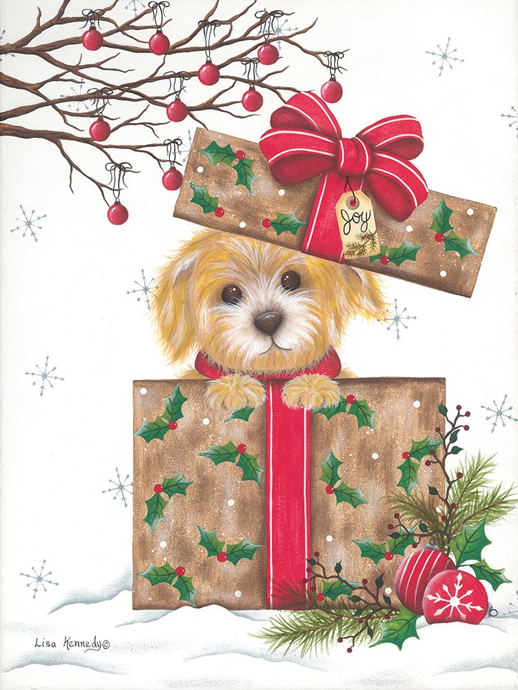 Joy of a Puppy art print by Lisa Kennedy for $57.95 CAD