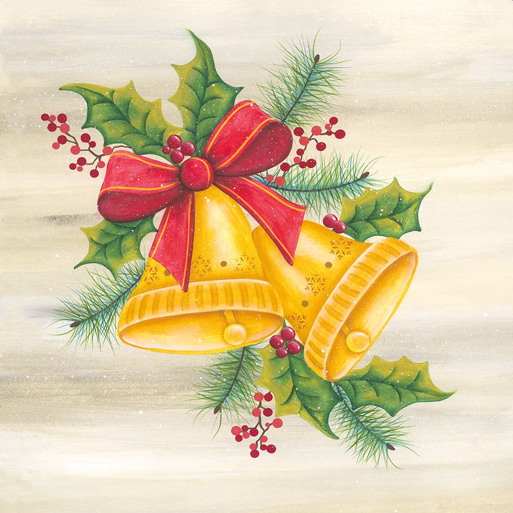 Christmas Bells art print by Lisa Kennedy for $57.95 CAD