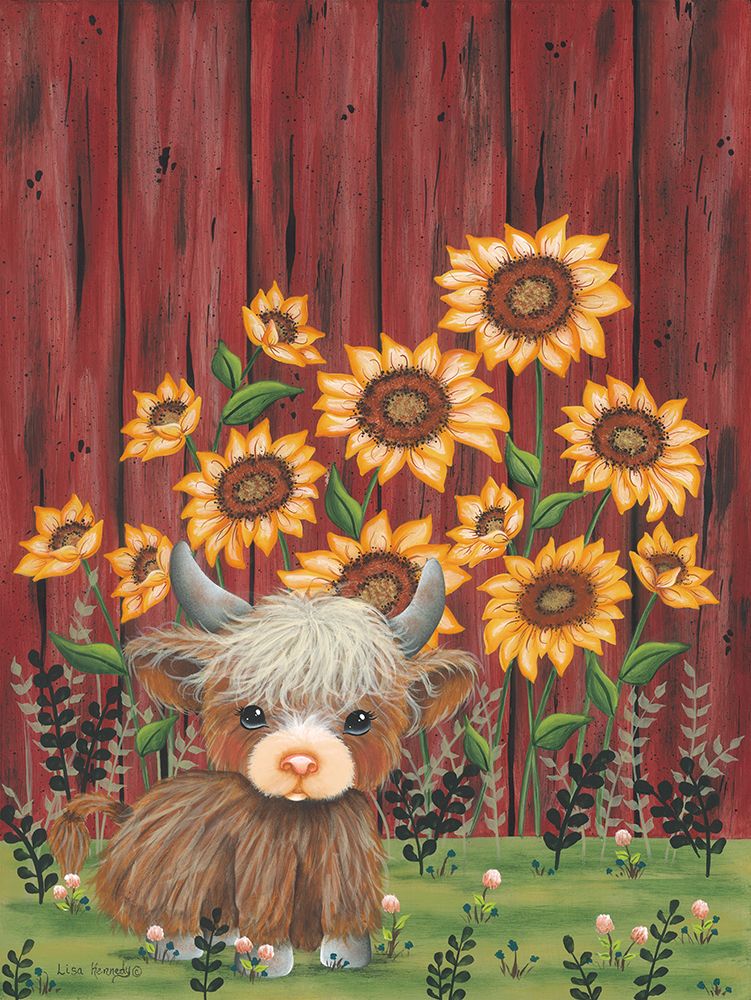 Baby Highland art print by Lisa Kennedy for $57.95 CAD