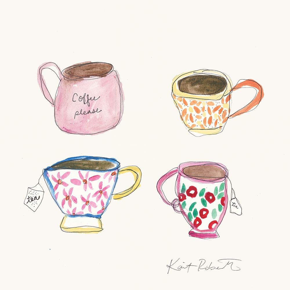 Morning Routine art print by Kait Roberts for $57.95 CAD