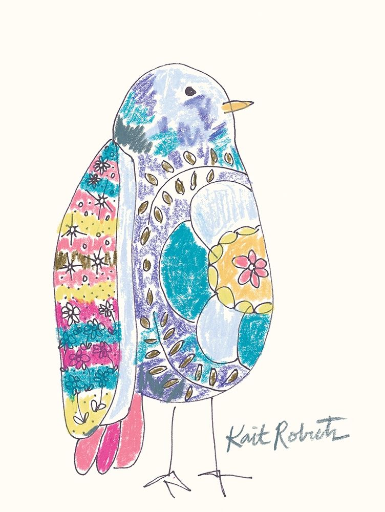 Janice the Bird art print by Kait Roberts for $57.95 CAD