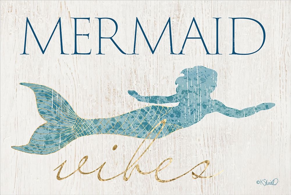 Mermaid Wishes art print by Kate Sherrill for $57.95 CAD