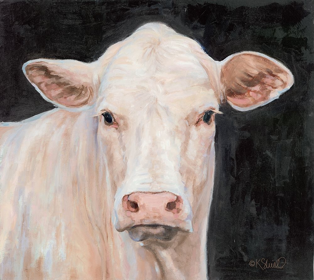 Moo-licious art print by Kate Sherrill for $57.95 CAD