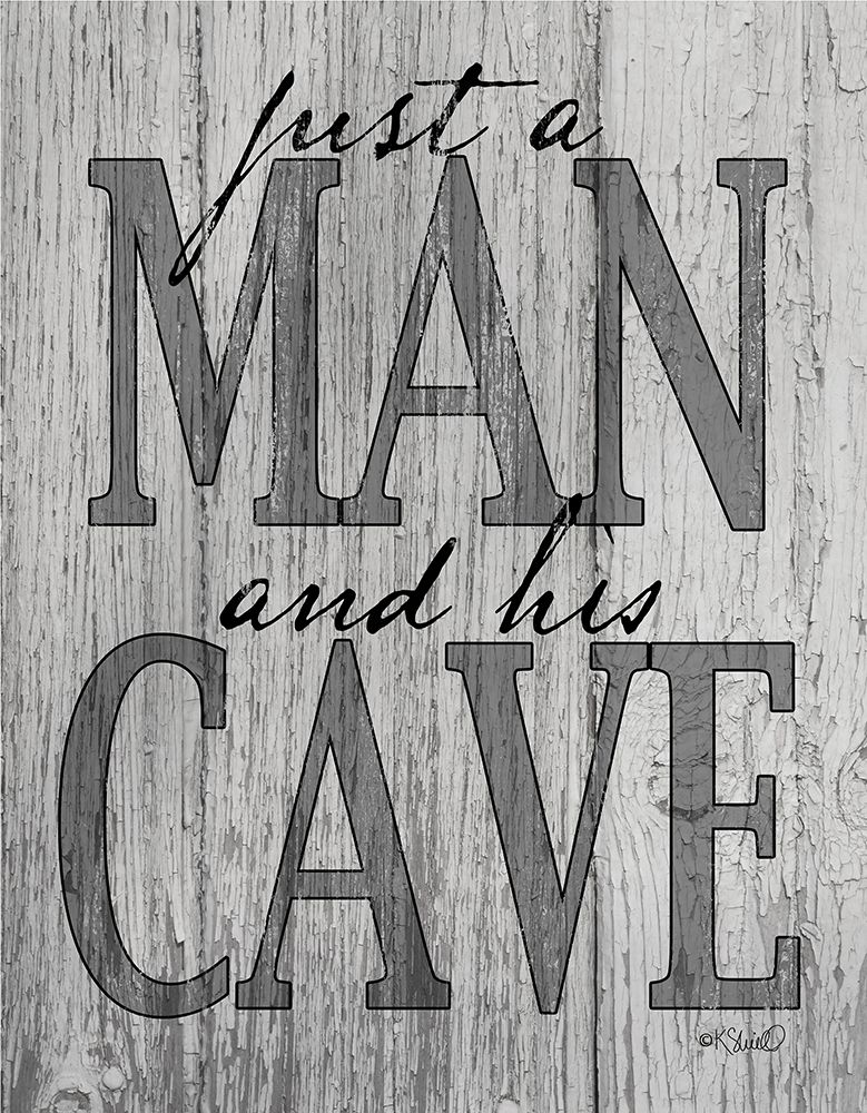 Mancave art print by Kate Sherrill for $57.95 CAD