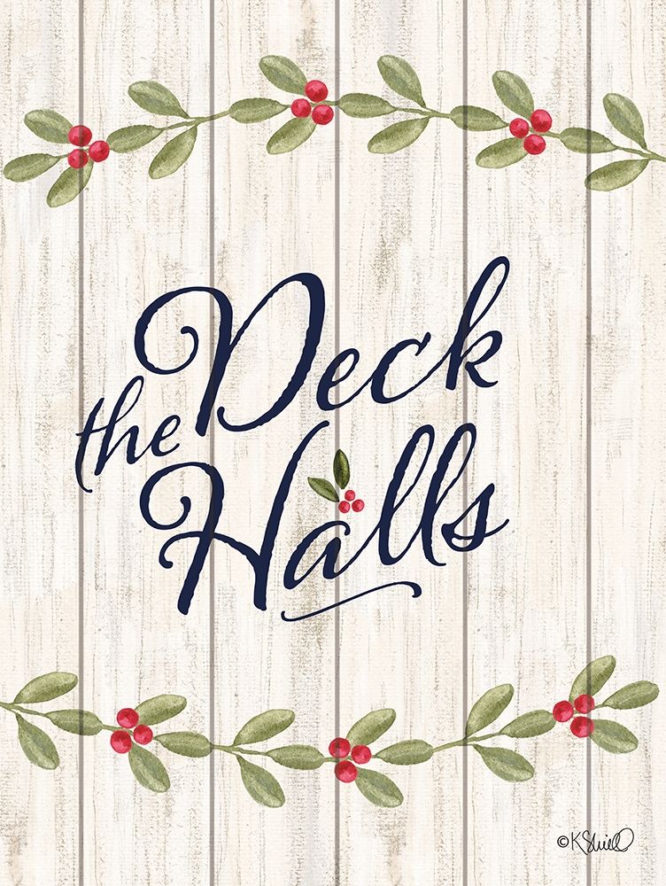 Deck the Halls    E art print by Kate Sherrill for $57.95 CAD