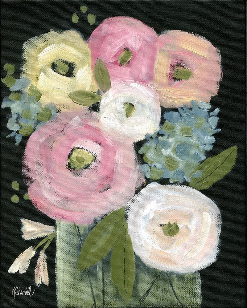 Colorful Blooms art print by Kate Sherrill for $57.95 CAD