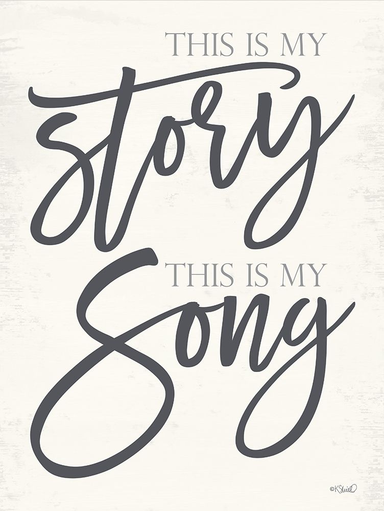This Is My Story   art print by Kate Sherrill for $57.95 CAD
