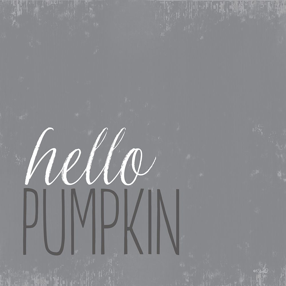 Hello Pumpkin I art print by Kate Sherrill for $57.95 CAD
