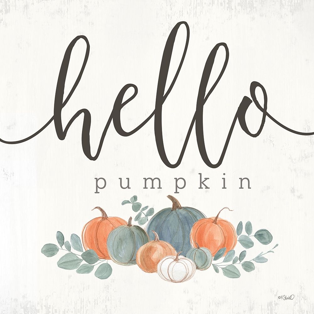 Hello Pumpkin II art print by Kate Sherrill for $57.95 CAD