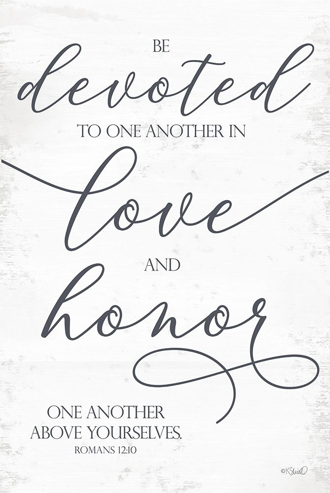 Devoted to Love and Honor art print by Kate Sherrill for $57.95 CAD