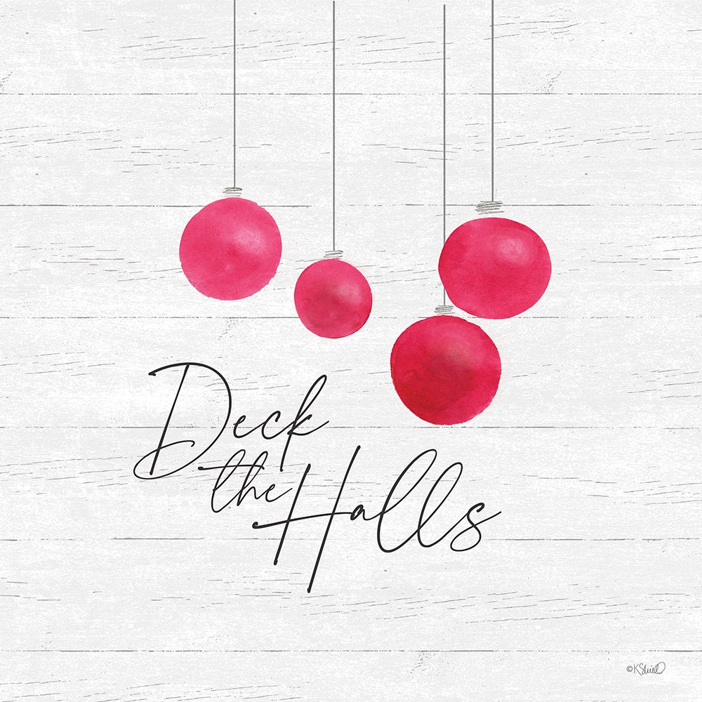 Deck the Halls art print by Kate Sherrill for $57.95 CAD