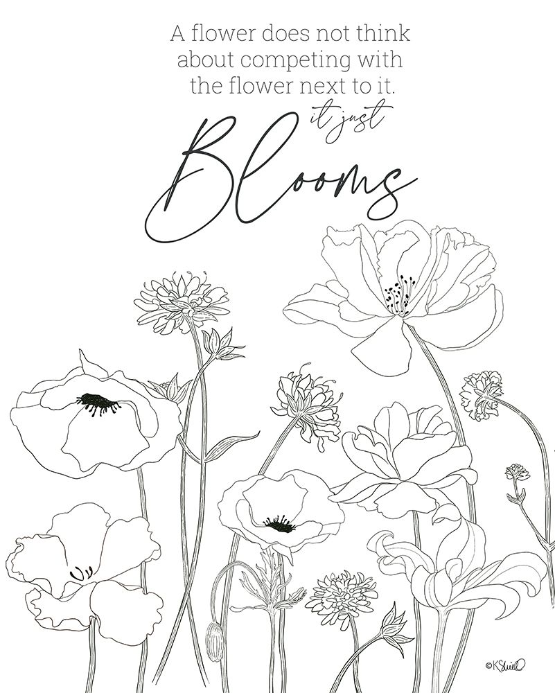 It Just Blooms art print by Kate Sherrill for $57.95 CAD