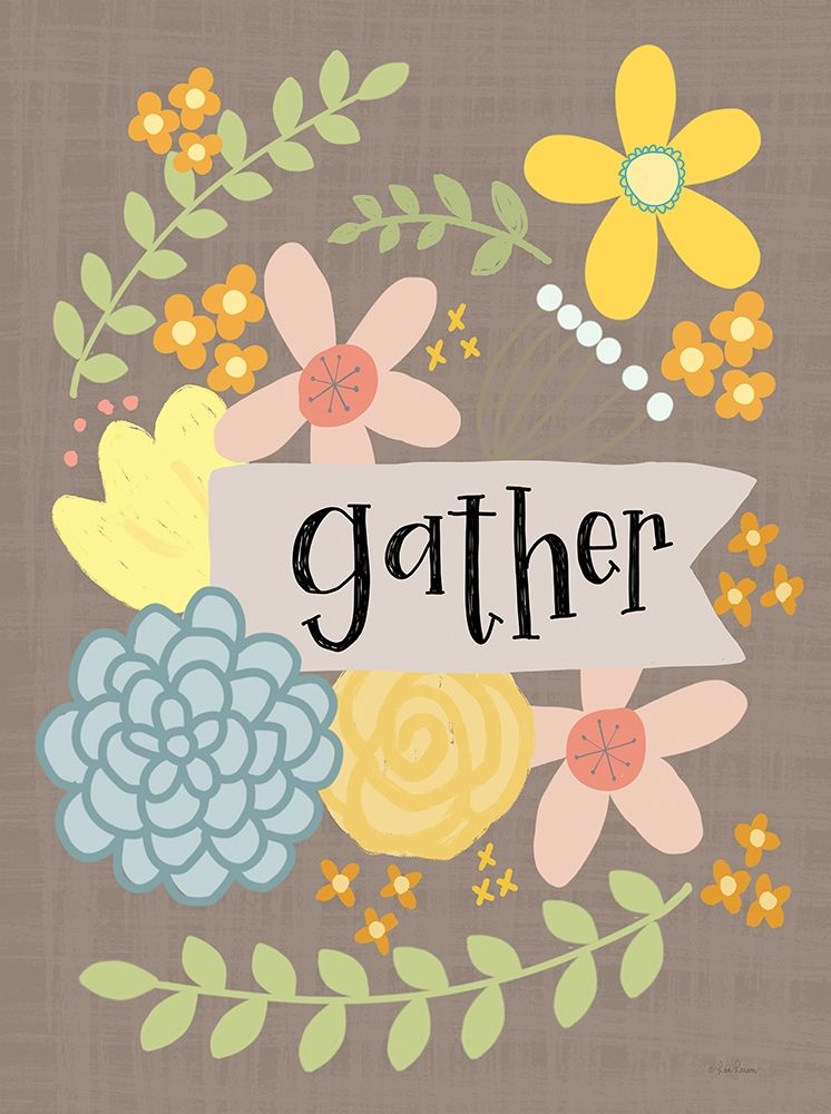 Gather art print by Lisa Larson for $57.95 CAD