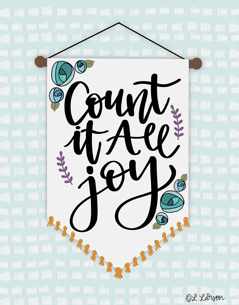 Count It Are Joy art print by Lisa Larson for $57.95 CAD