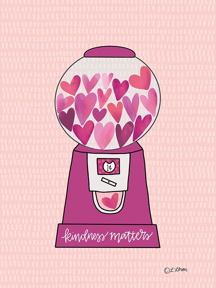 Kindness Matters art print by Lisa Larson for $57.95 CAD