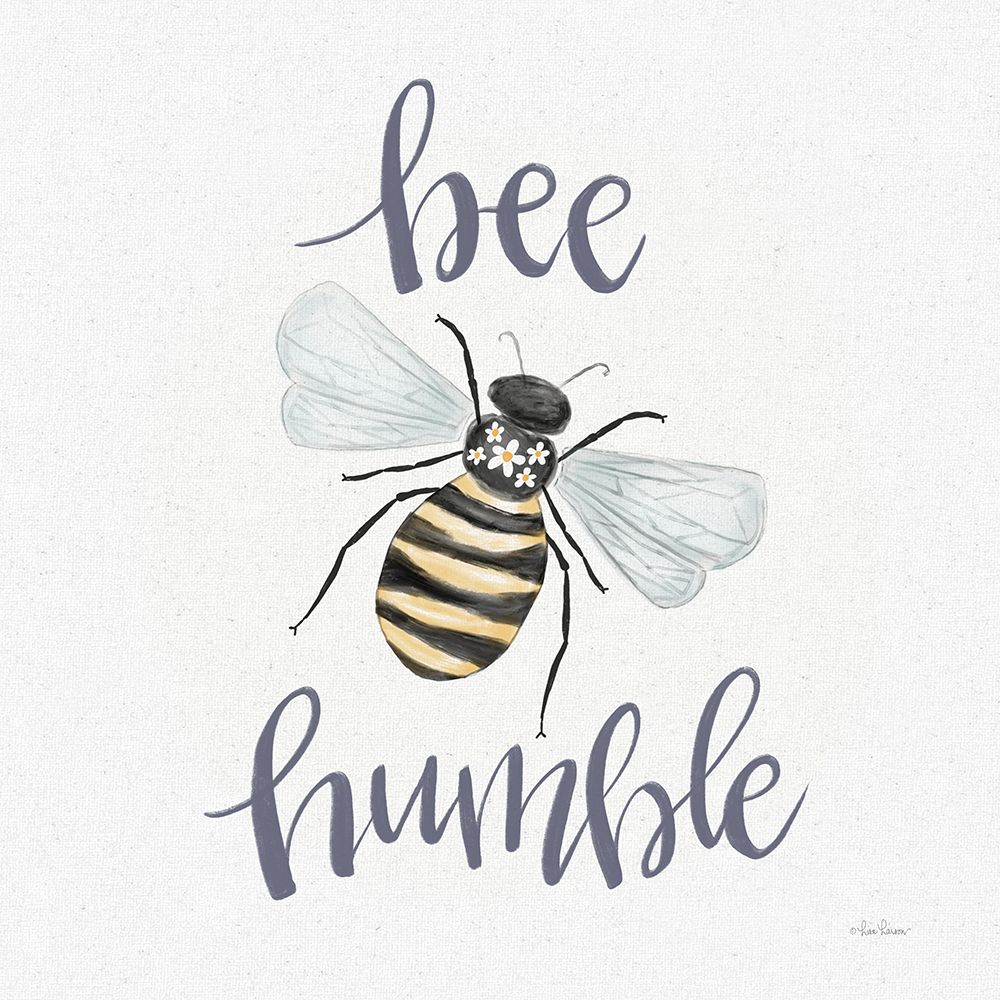 Bee Humble art print by Lisa Larson for $57.95 CAD