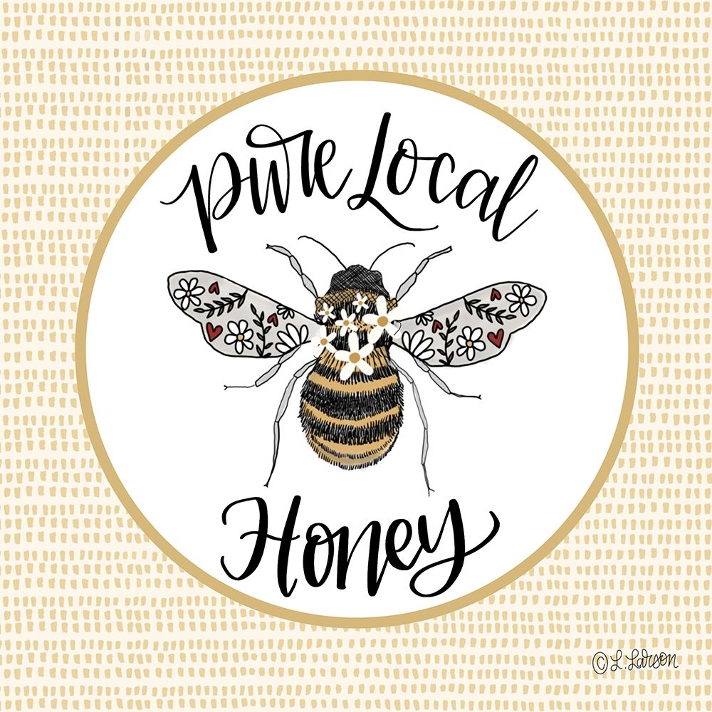 Pure Local Honey art print by Lisa Larson for $57.95 CAD