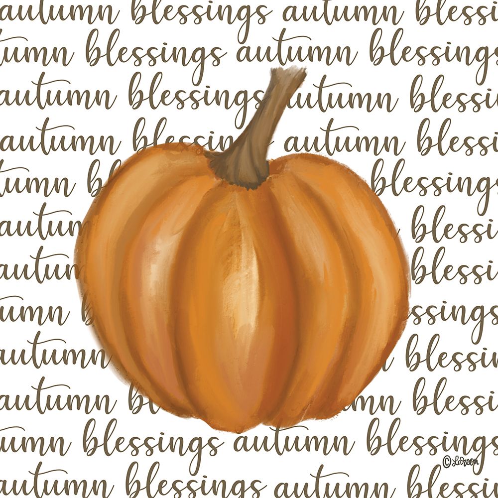 Autumn Blessings art print by Lisa Larson for $57.95 CAD