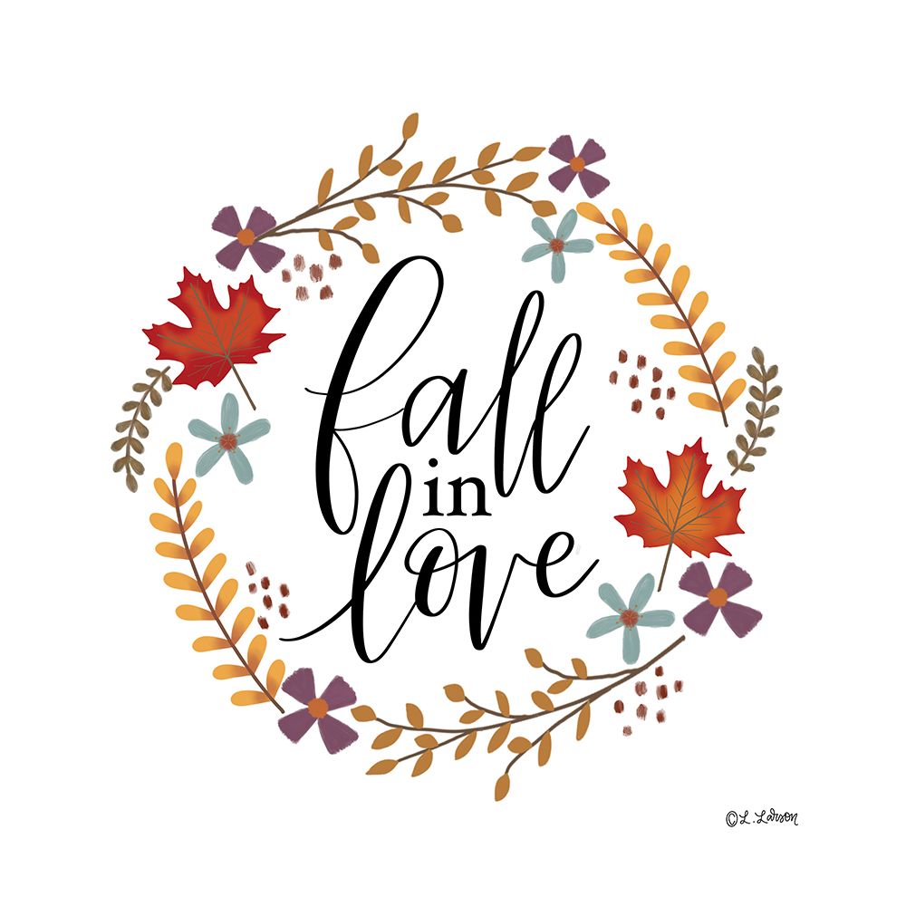 Fall In Love art print by Lisa Larson for $57.95 CAD