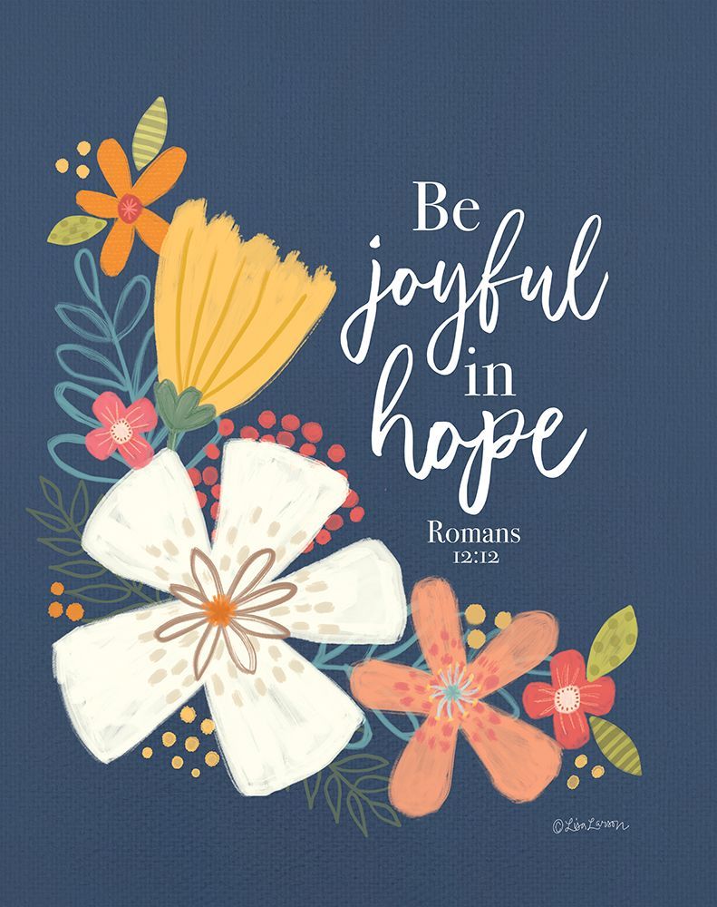 Be Joyful in Hope art print by Lisa Larson for $57.95 CAD