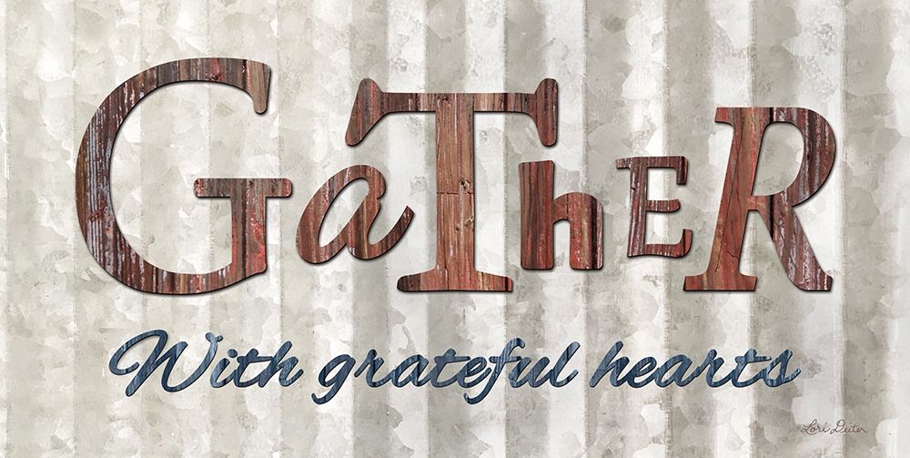 Gather with Graceful Hearts art print by Lori Deiter for $57.95 CAD