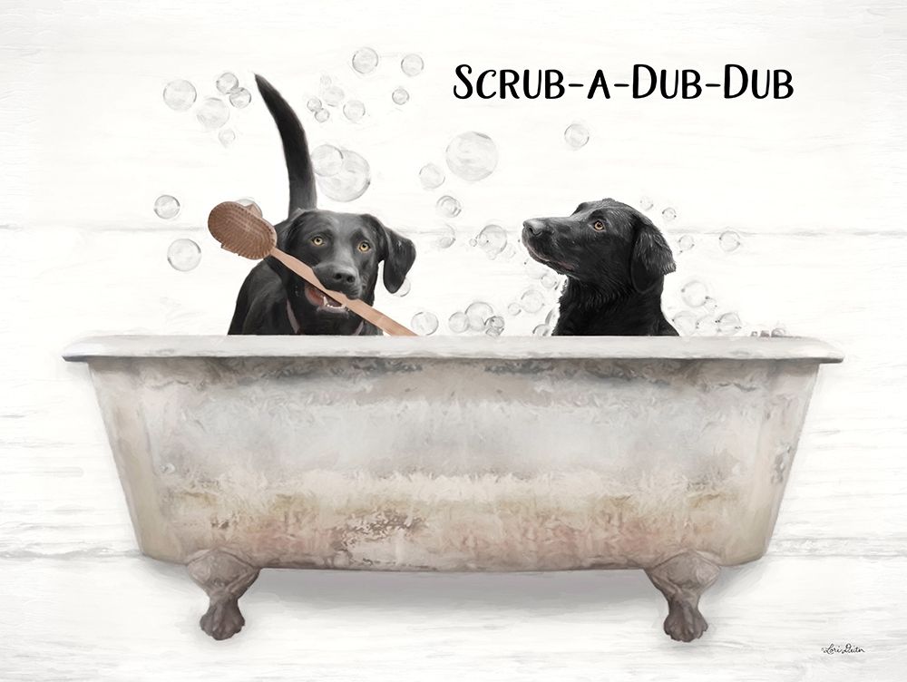 Scrub-a-Dub-Dub art print by Lori Deiter for $57.95 CAD