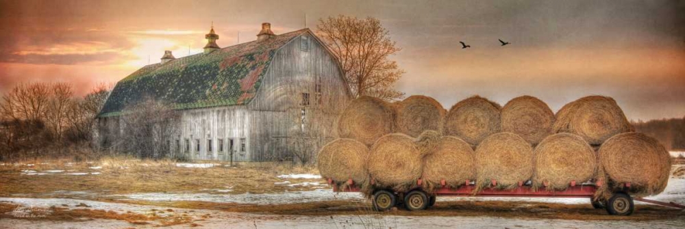 Sunset on the Farm art print by Lori Deiter for $57.95 CAD