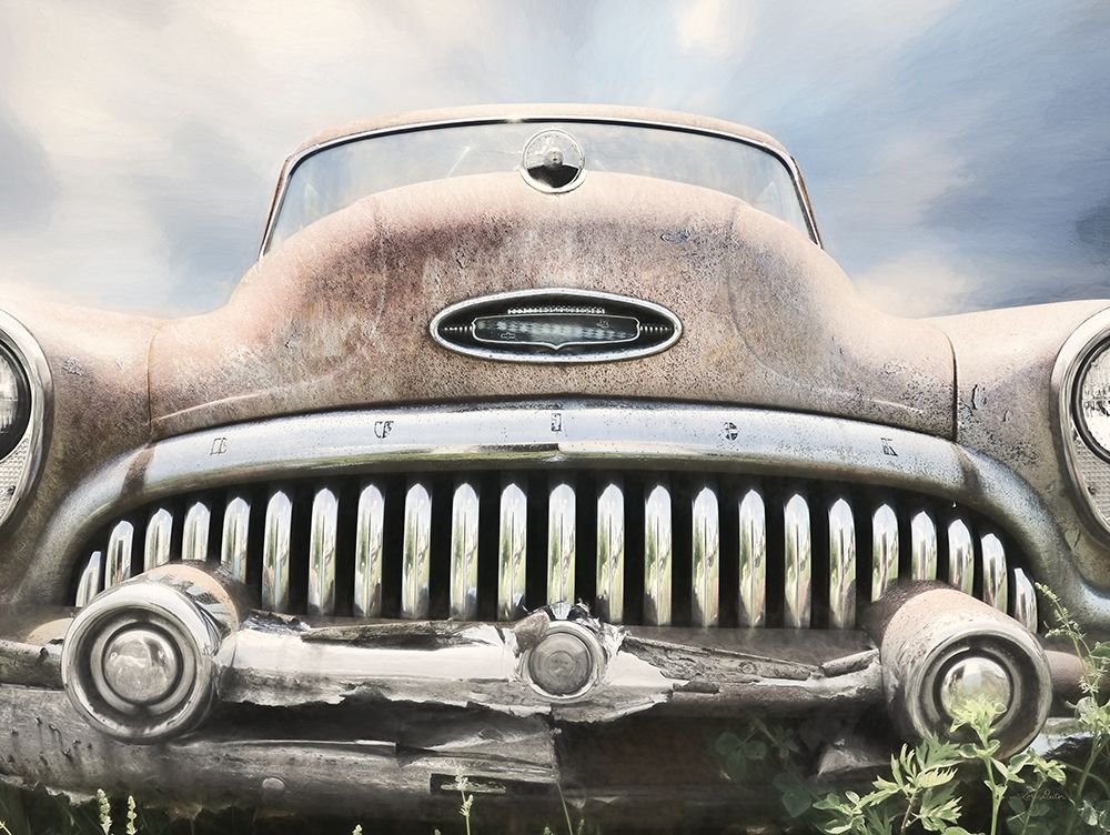 Rusty Buick art print by Lori Deiter for $57.95 CAD