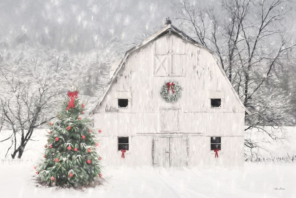 Christmas in the Country  art print by Lori Deiter for $57.95 CAD